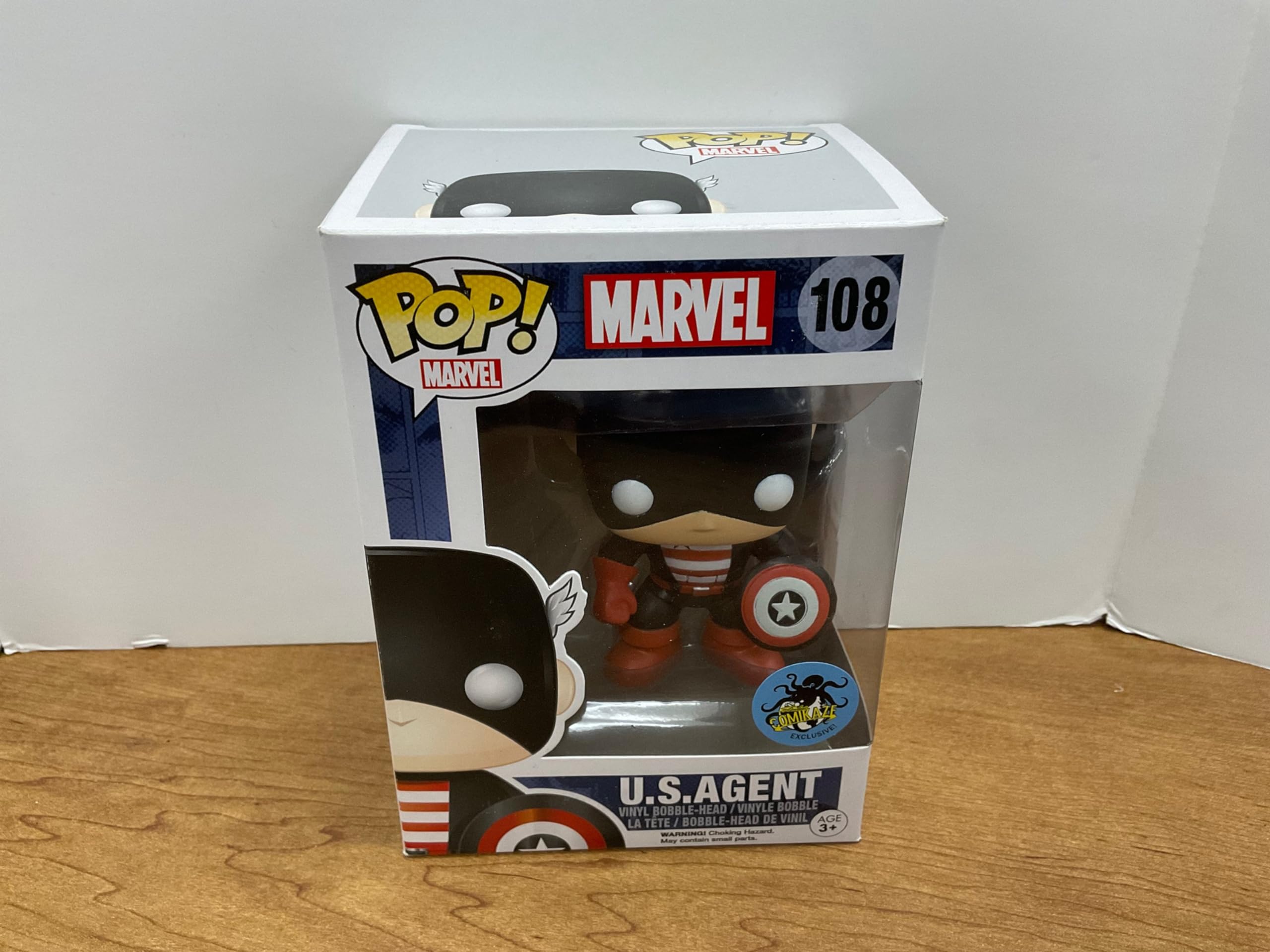 Amazon.com: Funko Pop Marvel U.S. Agent Comikaze Exclusive