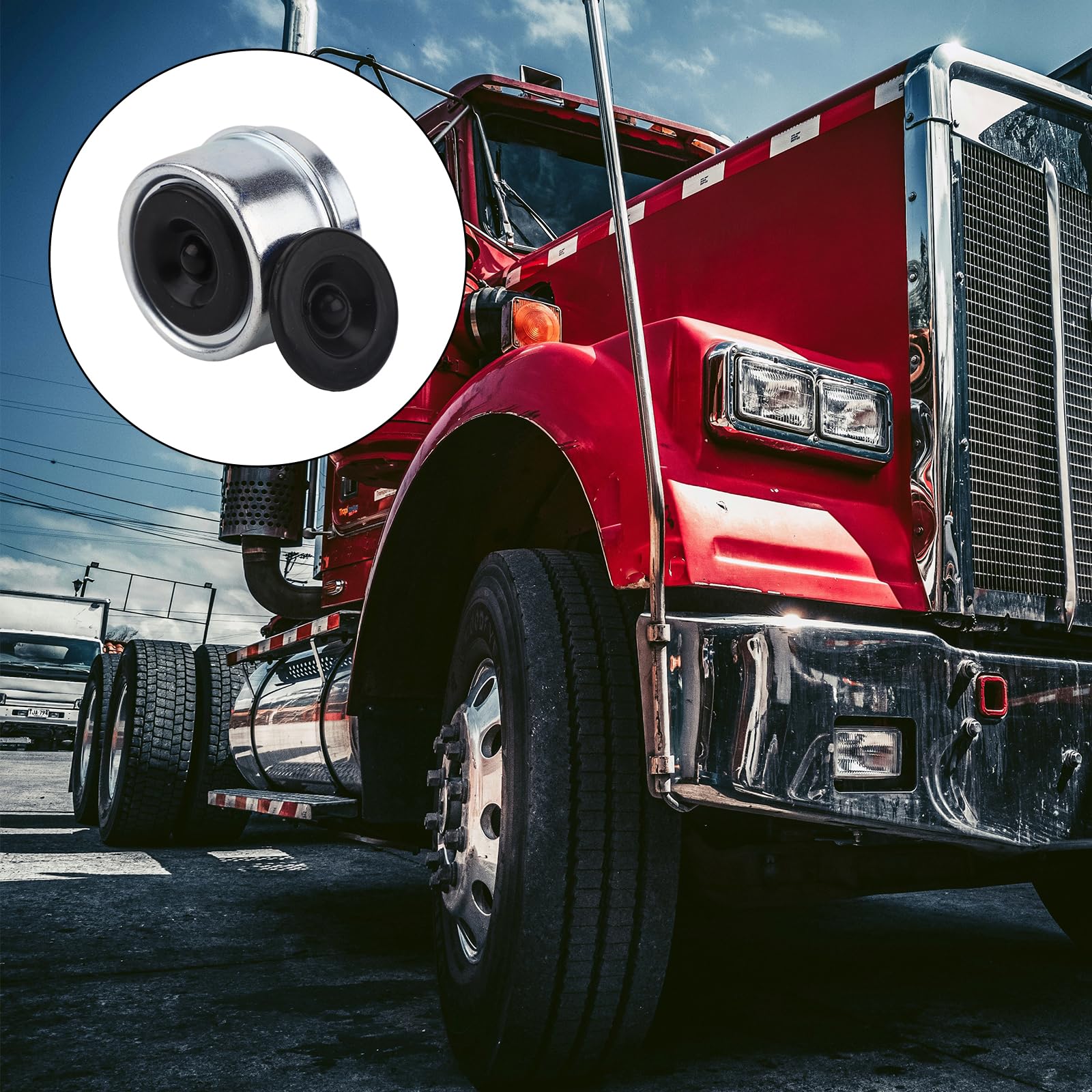 IBroPrat 4 Tappi Antipolvere Per Asse Del Rimorchio, Copertura - Foto 7