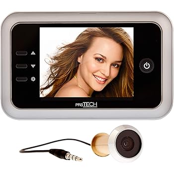Prstech Doorcam Dc2 Plus Wide Screen Digital Door Viewer Peephole Wide Angle 3 5 Inch Lcd Screen Extra Big For Doors From 38mm 110mm Easy To Use Security Amazon Co Uk Diy Tools