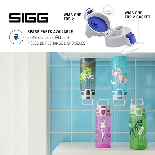 Miniatura 26 de SIGG - Botella de agua para niños - VIVA ONE - Fabricado en Alemania - Apto para lavavajillas - Bebidas carbonatadas - Deportes y escuela - 17 Oz