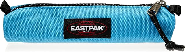 Eastpak Mały okrągły pojedynczy piórnik, 20 cm, szeroki niebieski (niebieski), Broad Blue, 4.5 x 20.5 x 5, Kieszeń zapinana na zamek błyskawiczny