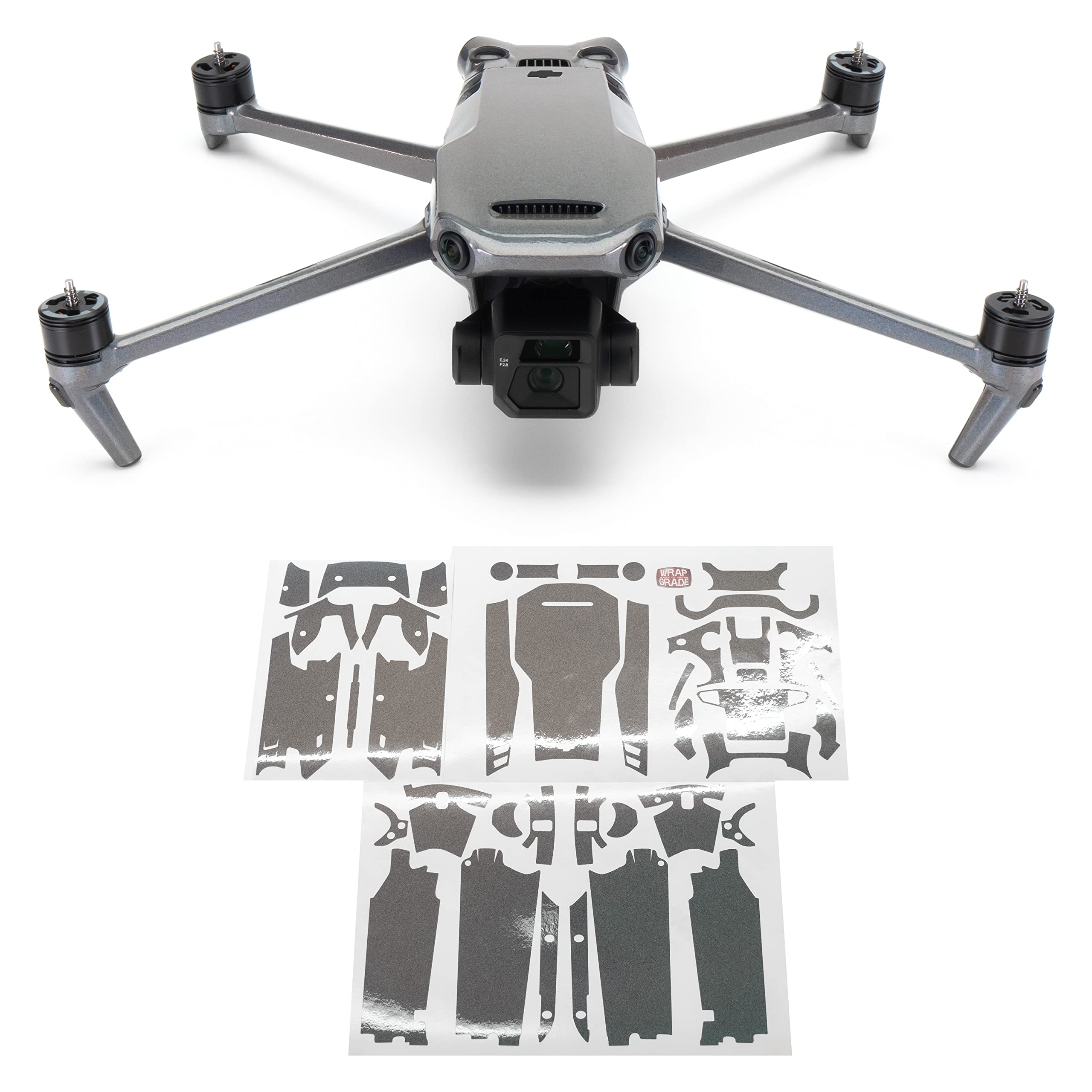 WRAPGRADE Full Skin Stickers for DJI Mavic 3 / Mavic 3 Classic (Coloration-X)