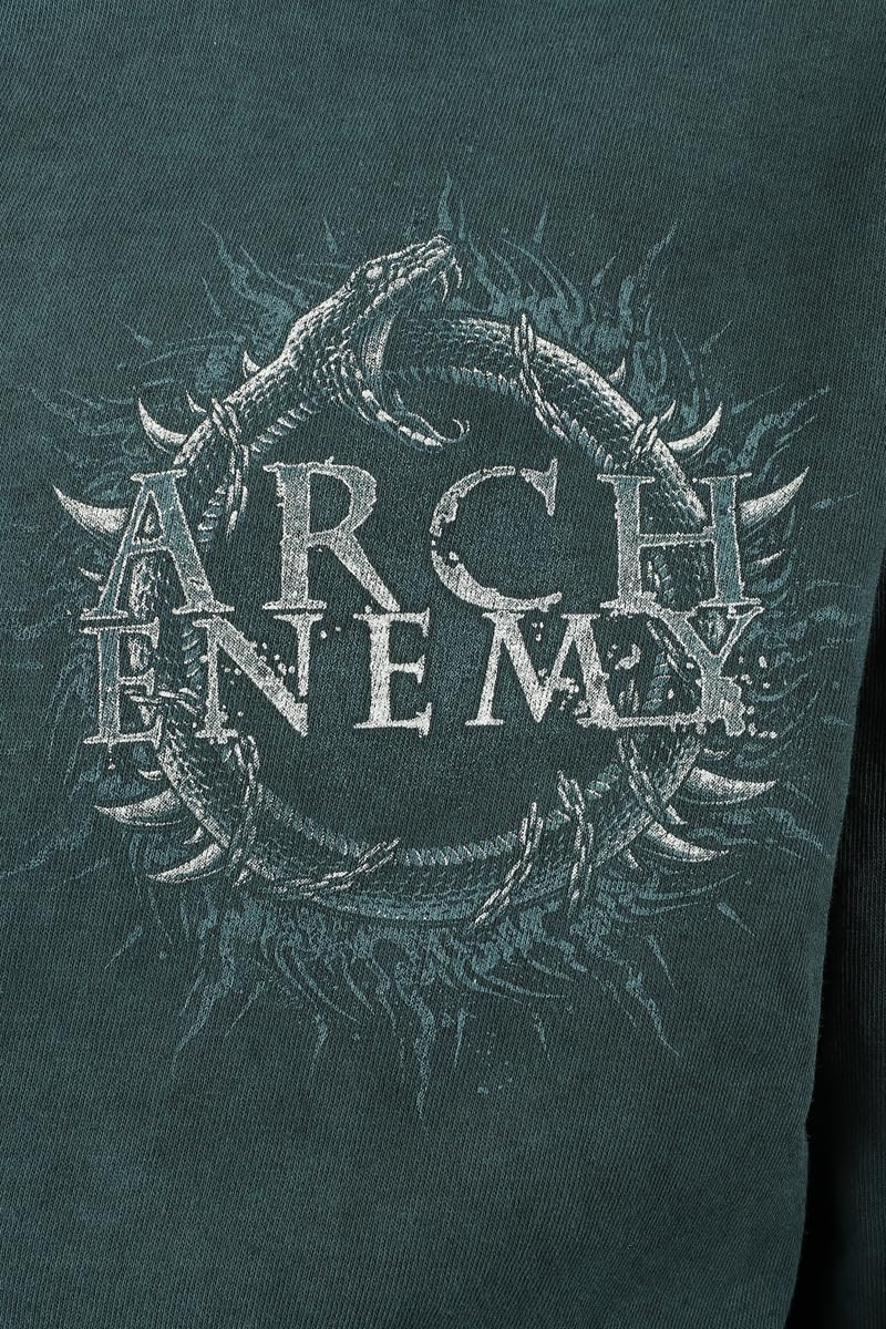 Arch Enemy Will to Power Männer Kapuzenjacke dunkelgrün Band-Merch, Bands