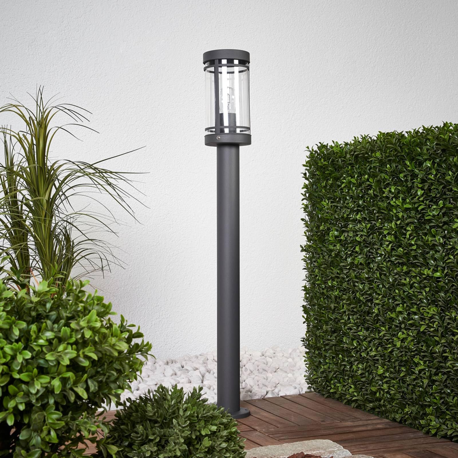 Lindby Lámpara Para Exterior Giavanna (Moderno) En Negro Hecho De