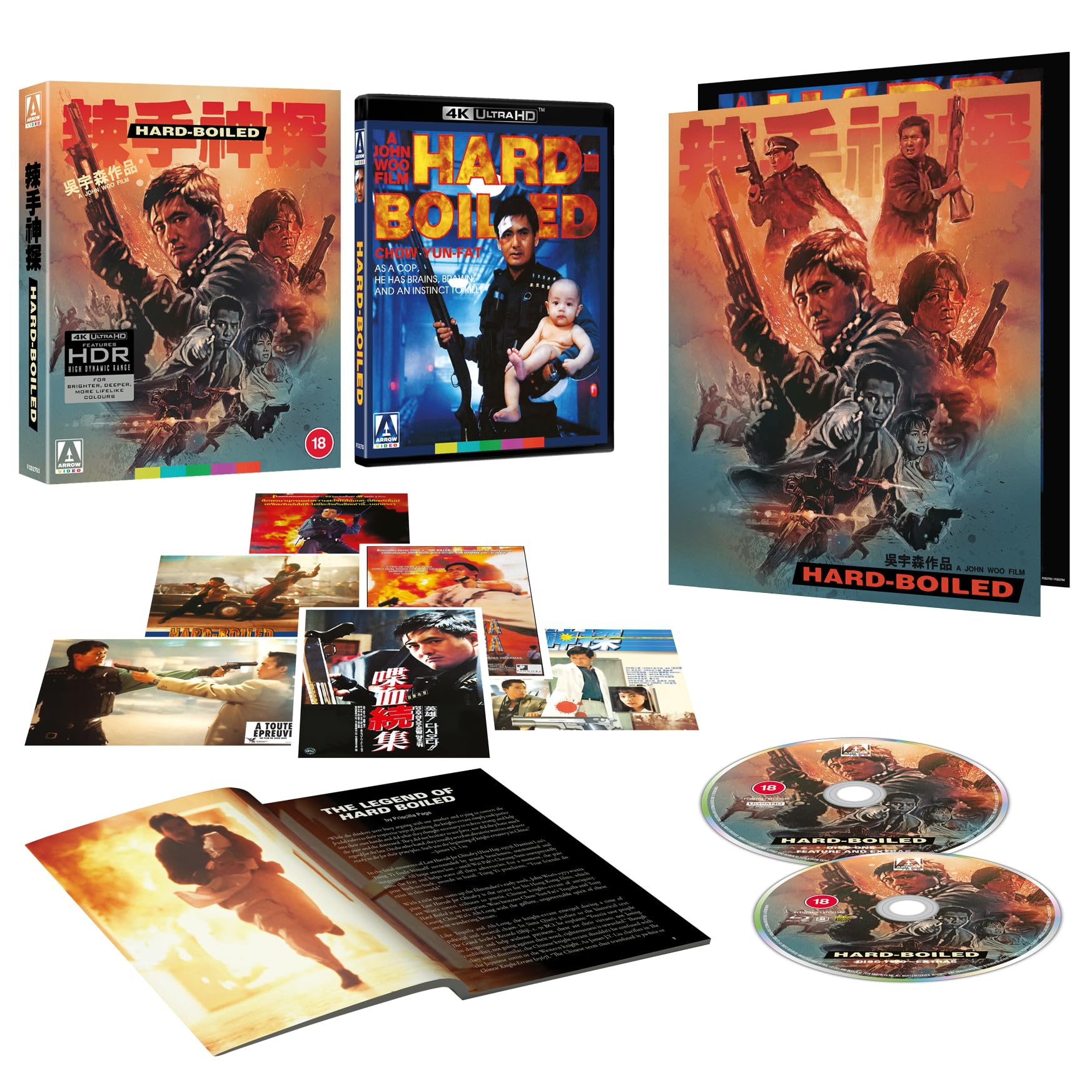 Hard Boiled Limited Edition 4K UHD [Blu-ray] [Region Free]