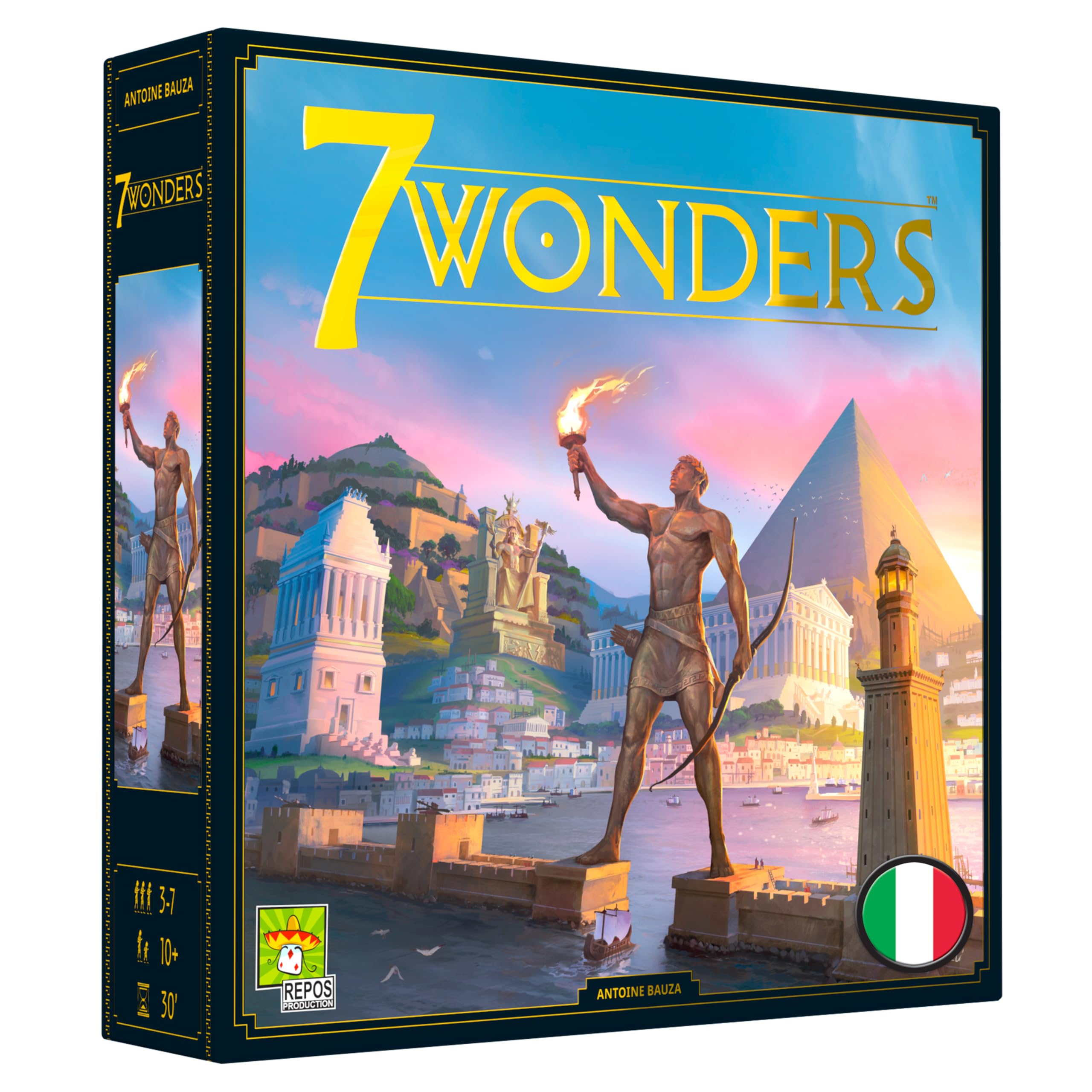 Asmodee Italia - 7 Wonders: Nuova Edizione Gioco da Tavolo, Edizione in Italiano (8041)