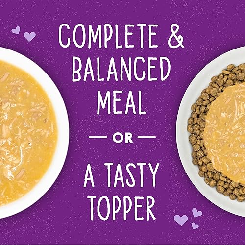 Miniatura 6 de Stella & Chewy's Carnivore Cravings Savory Shreds Latas - Alimento húmedo para gatos sin granos, rico en proteínas, receta de pollo y pavo sin jaula