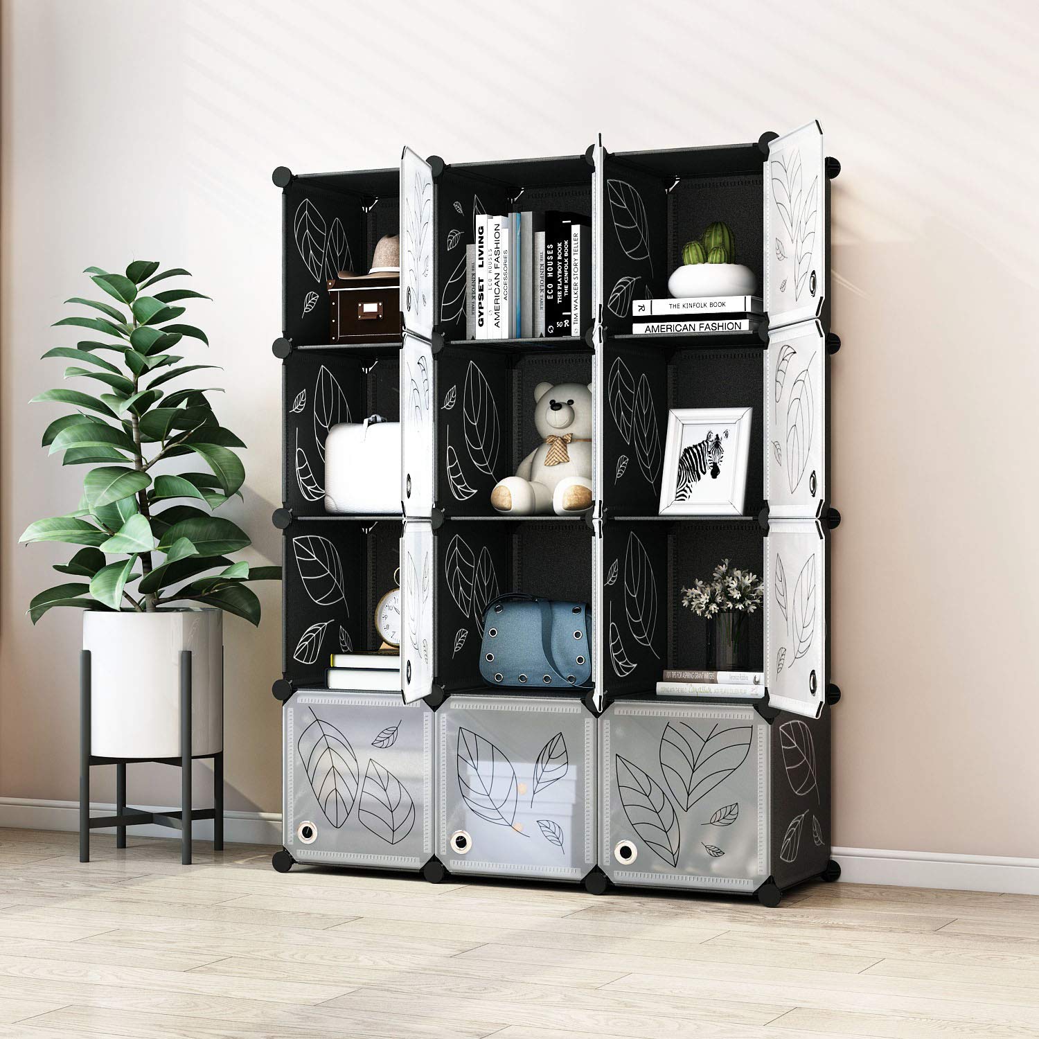 Buy GREENSTELL Cube Storage Organizer, Plastic Closet Organizer with