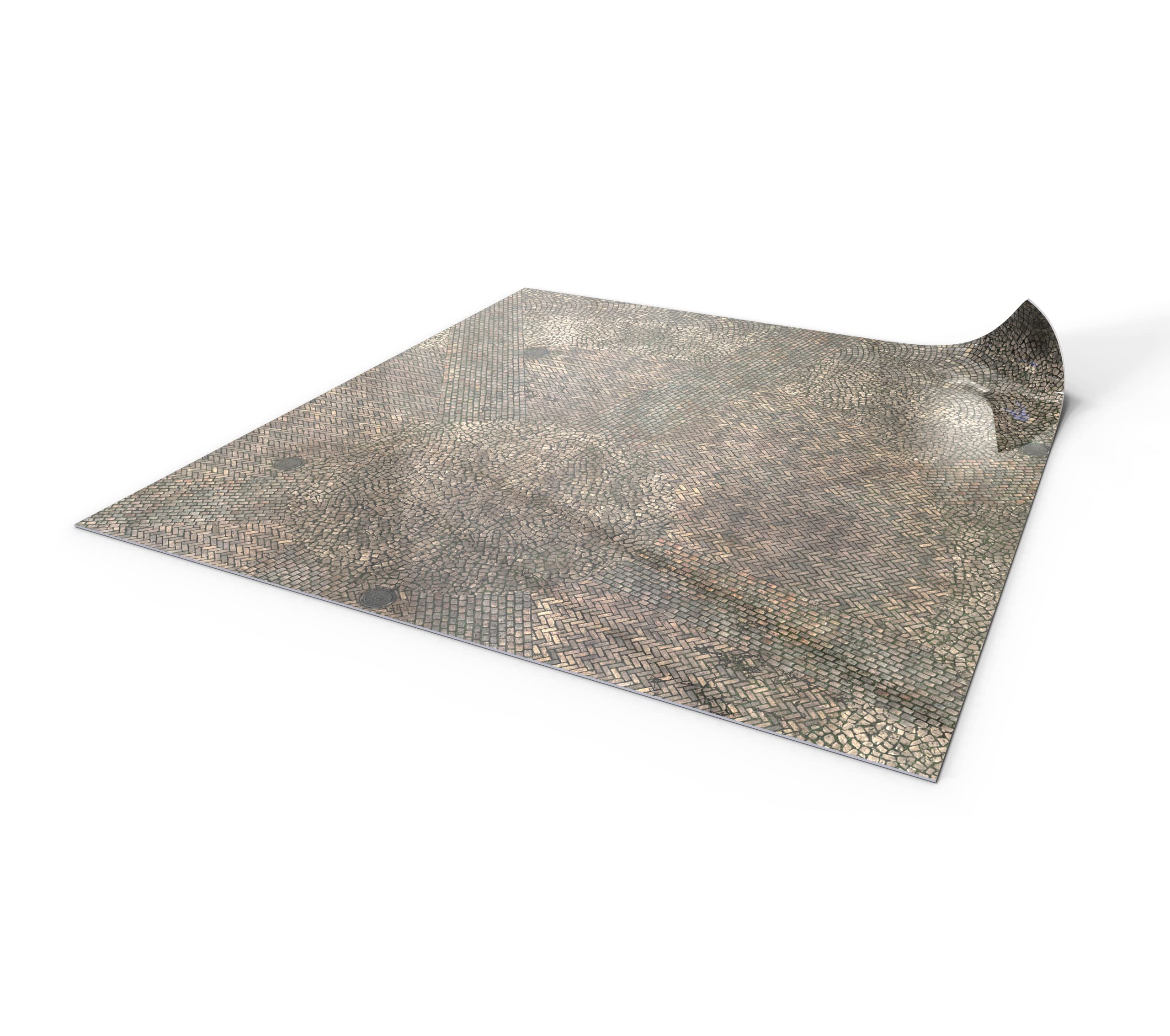 PLAYMATS - DUNGEONS AND DRAGONS TAPIS EFFACABLE A SEC PP006 BM GRIS FONCE  50 CM X 50 CM 20 X 20-Freehip.co.kr