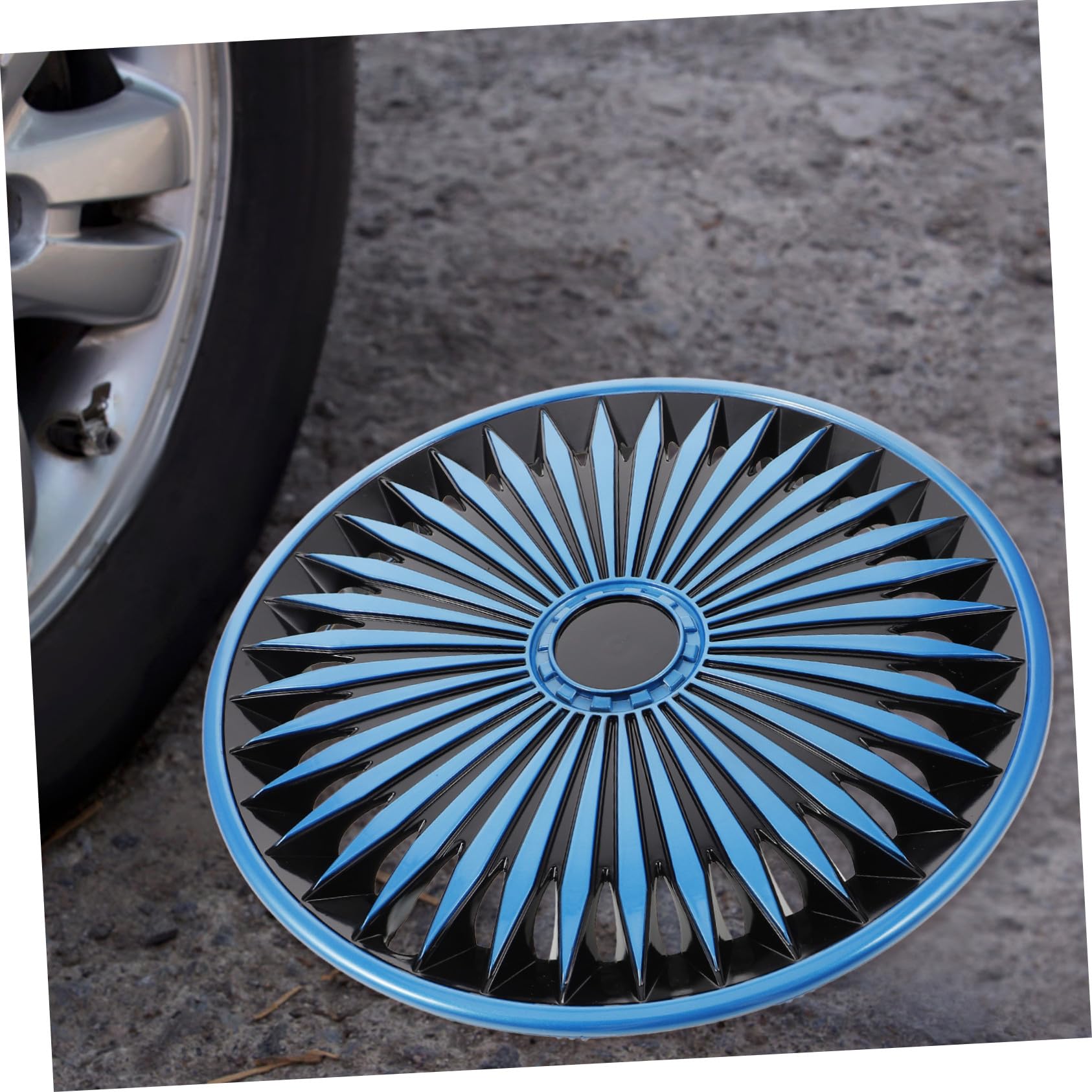 Enjoliveur 13 Pouces pour Véhicule, Enjoliveur de Roue en PP, Décoratif, Installation Rapide, pour Jante de Voiture