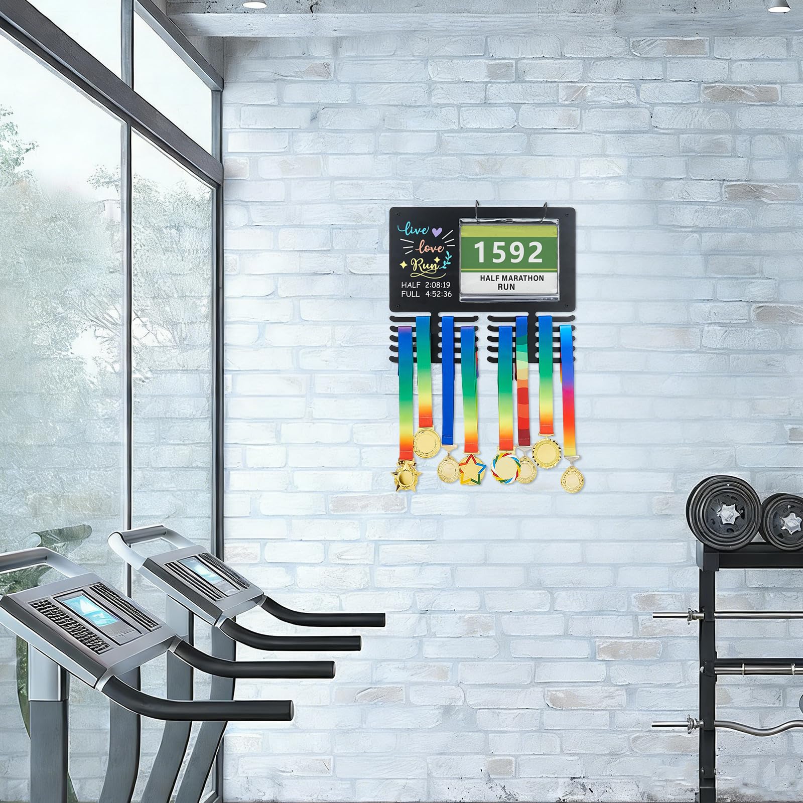 SUPERDANT Medaillenhalter Medaillen Aufbewahrung Ausstellung Rennmedaillen Und Startnummern Auszeichnungs Medaillen Aufhänger Geschenke für Sportler Kinder