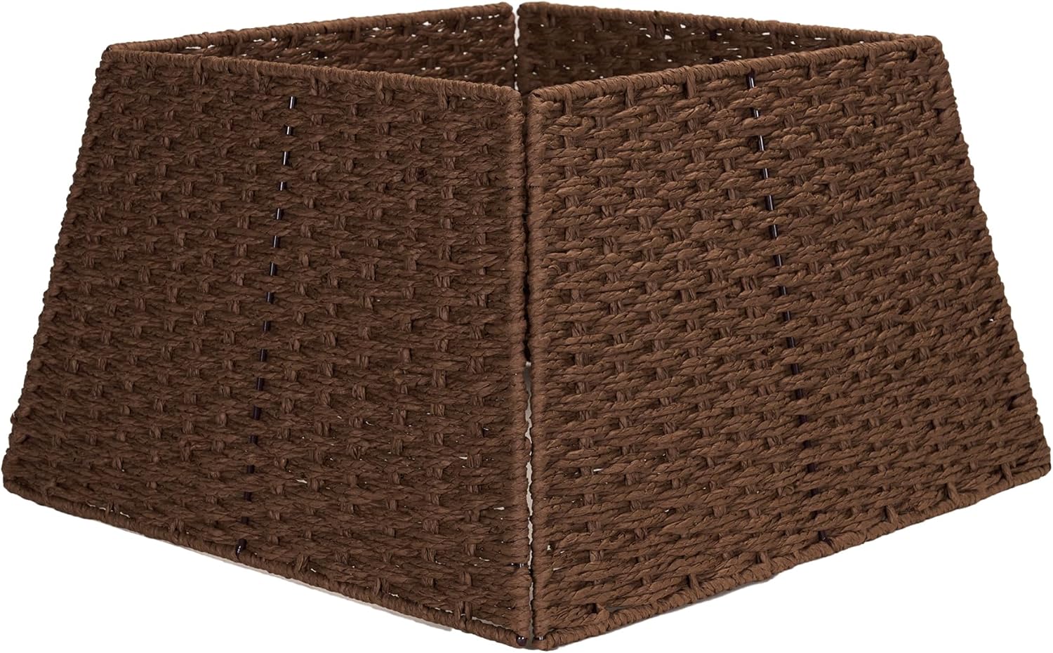 StorageWorks 22.5 Inch Christmas Tree Collar, Handcrafted