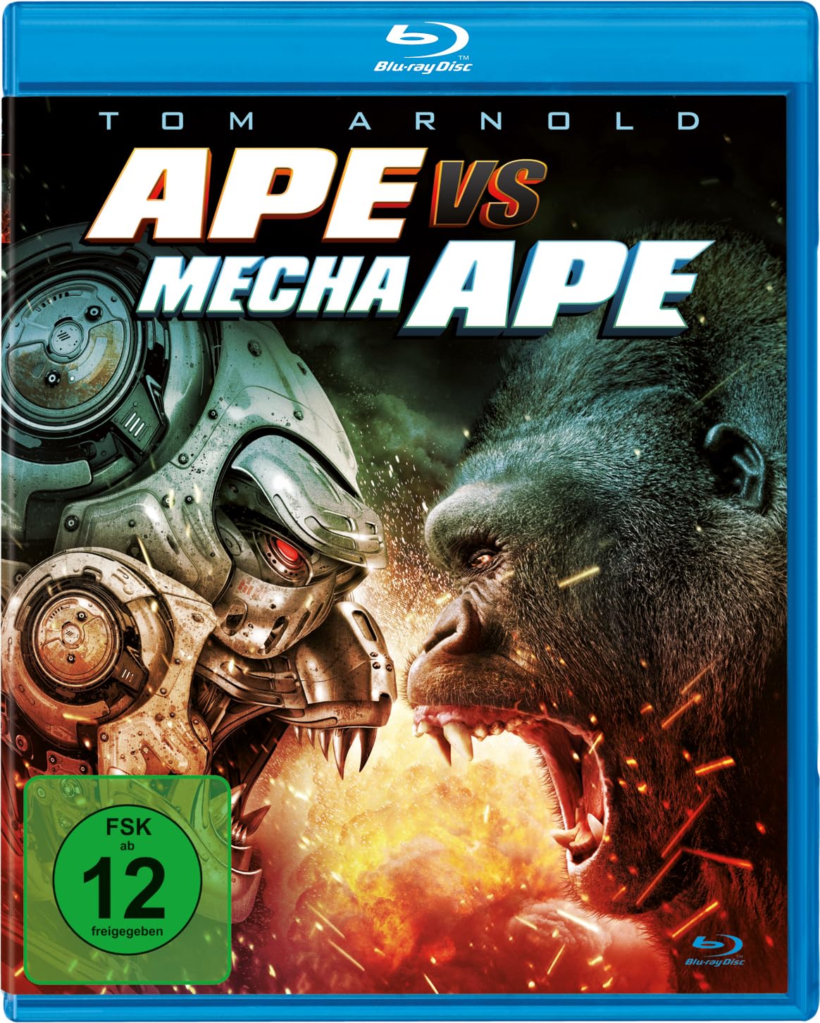 その他 ApeAKA a.P.E. [Blu-ray] Ape vs Mecha Ape - [Blu-ray]: Amazon.co.uk: Arnold, Tom