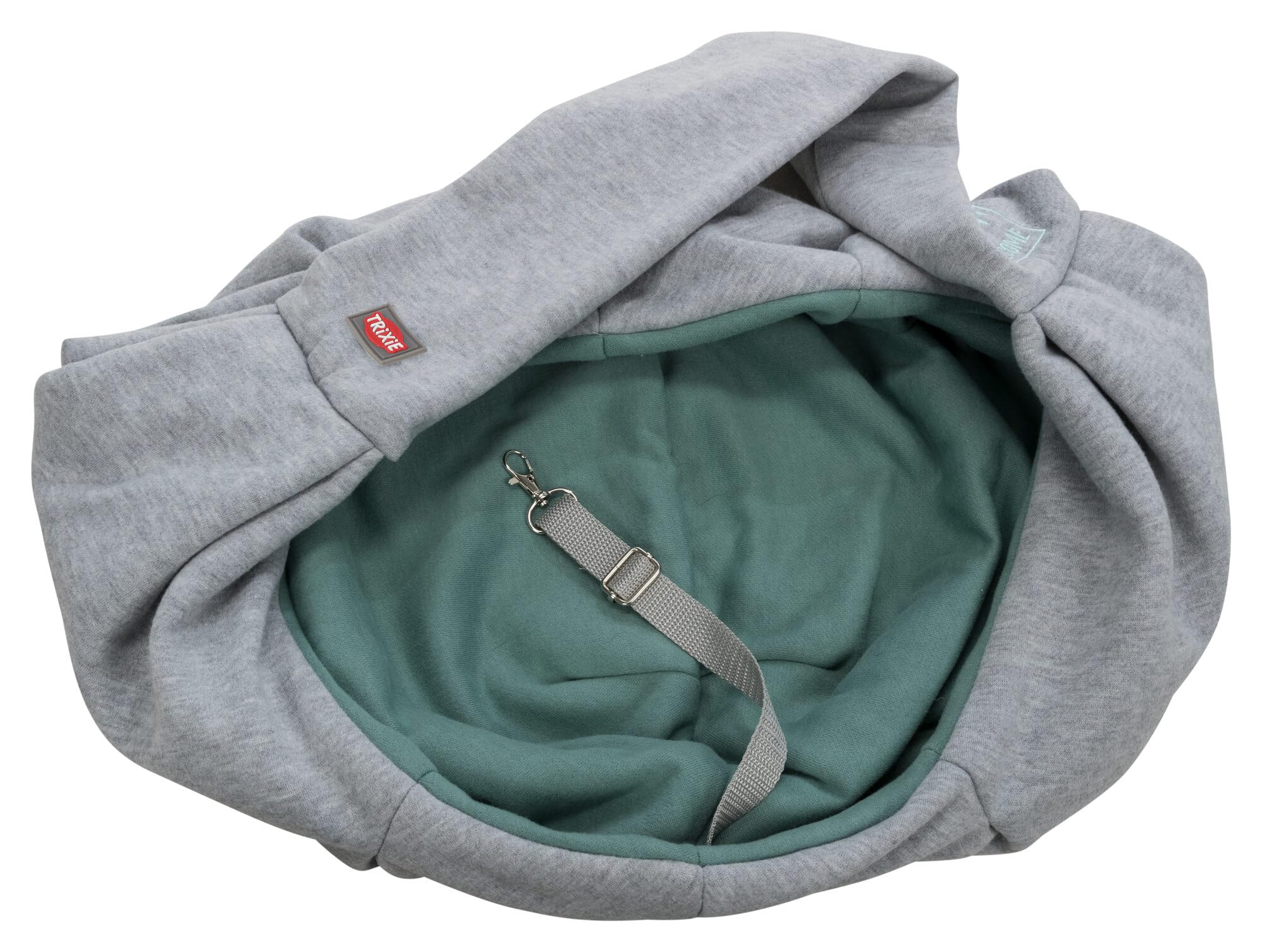 Trixie Sacoche Avant Soft – Sac de Transport pour Chiots et Petits Chiens – Contact Physique Optimal – Laisse Courte intégrée – Polyester Coton – 22 × 20 × 60 cm – 28948