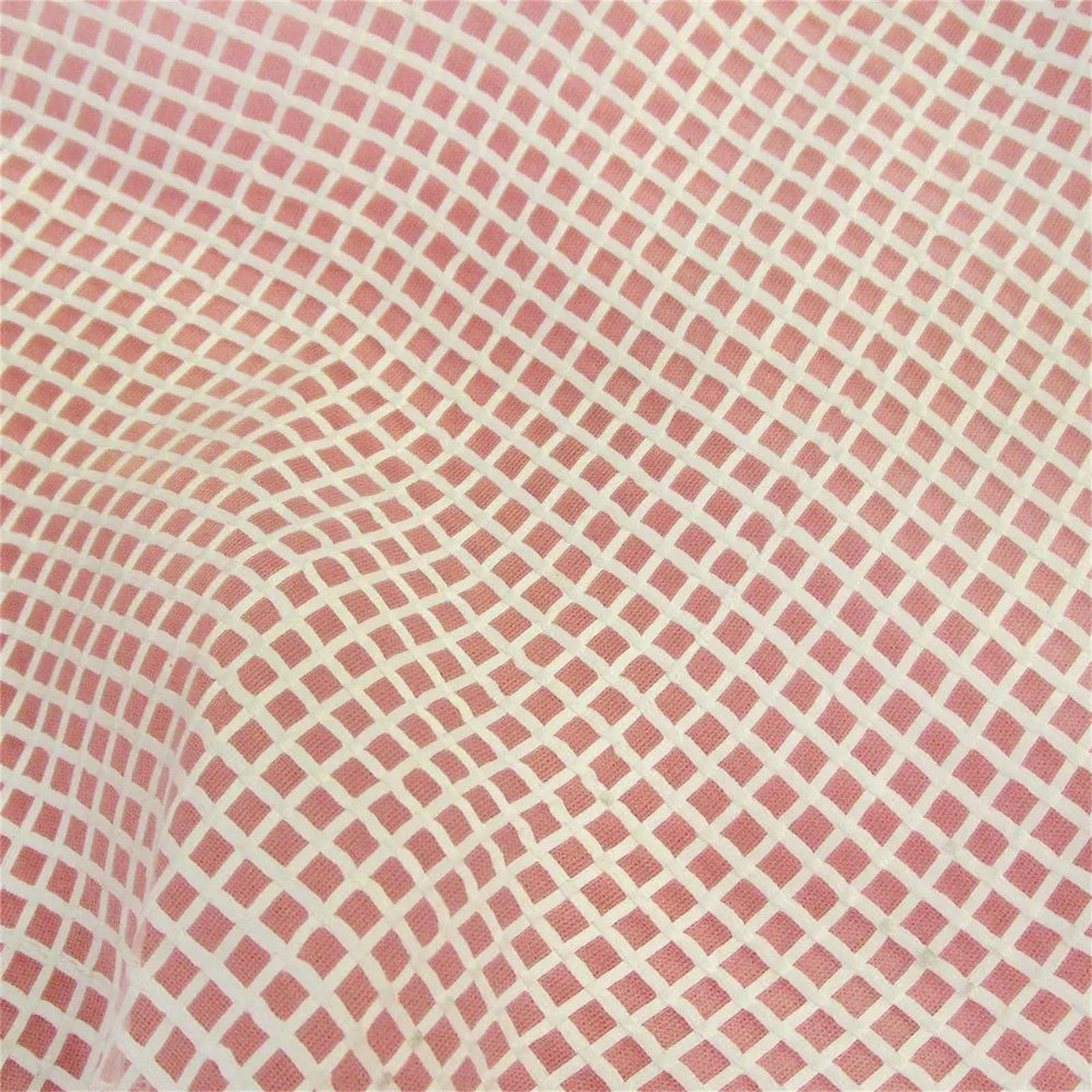 Tessuto in Organza a griglia Piccola da 90 cm * 145 cm, in Morbido Tessuto antistrappo, anelastico, for la Realizzazione di Abiti Couture e gonne tutù(Svart,90cmx145cm)
