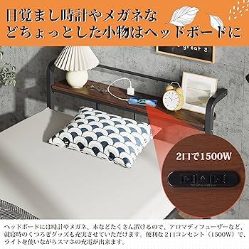 WLIVE シングルベッドフレーム ブラック Amazon｜WLIVE ベッドフレーム ベッド シングル パイプベッド