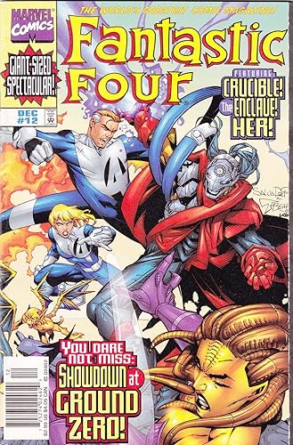 Fantastic Four (Vol. 3) #12 (Newsstand) VG Marvel comic book Chris Claremont Ayesha