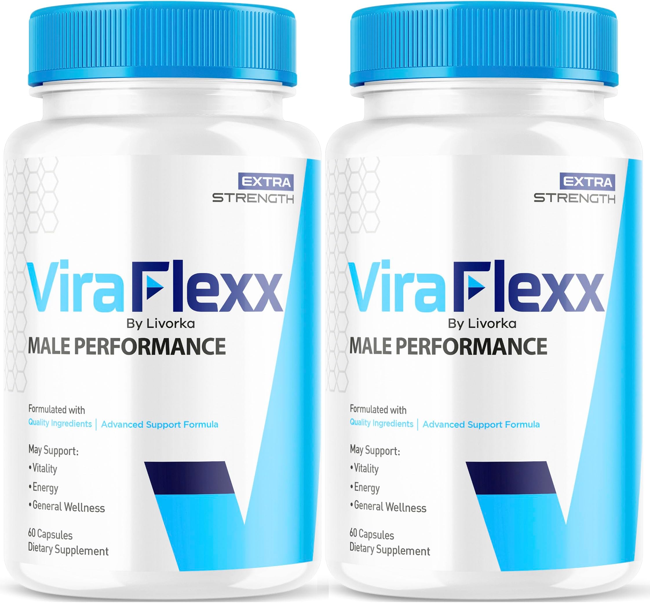 Amazon: (2 Pack) ViraFlexx Pro Capsules for Men, Official ViraFlexx Pro Male Pills Support
