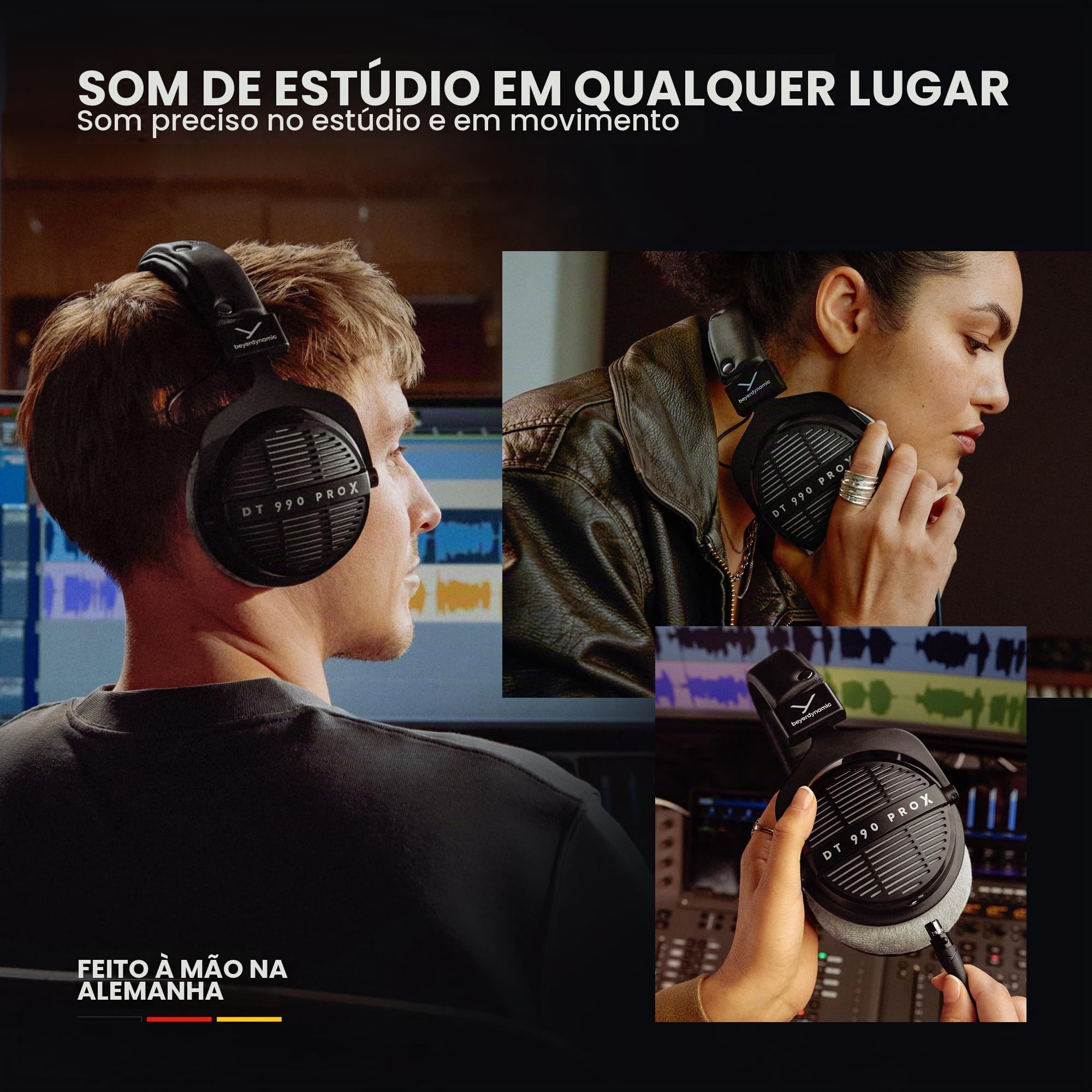 beyerdynamic DT 990 Pro X (48 Ohm), fones de ouvido de estúdio