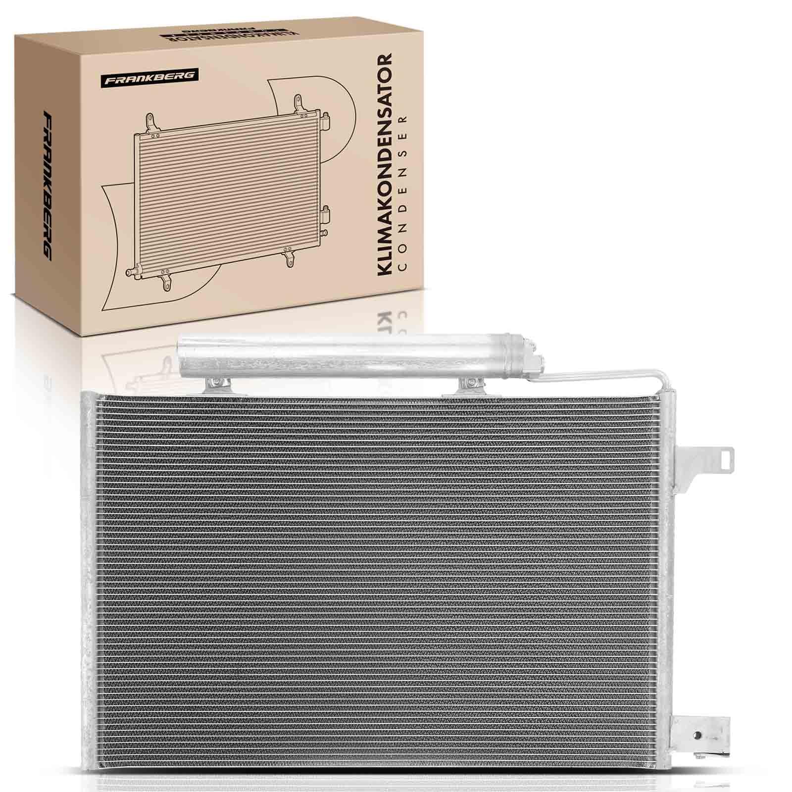 Frankberg Radiatore climatizzatore Condensatore Compatibile con Classe A W169 A 180 Classe A W169 A 160 B-Class W245 B 180 NGT B-Class W245 B 160 B-Class W245 B 170 NGT A1695000054,A1695001154