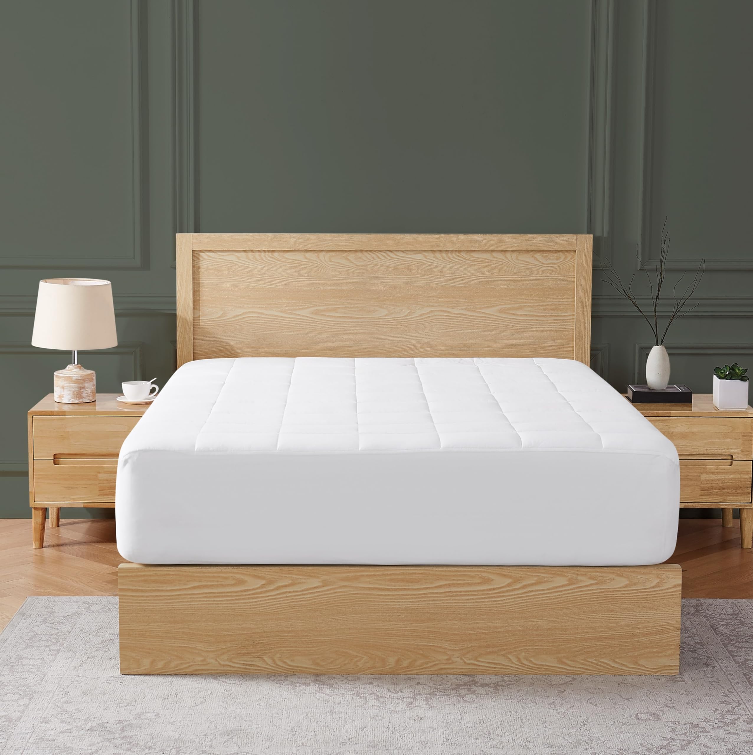 Brooklyn Loom Classic Cotton King Mattress Pad