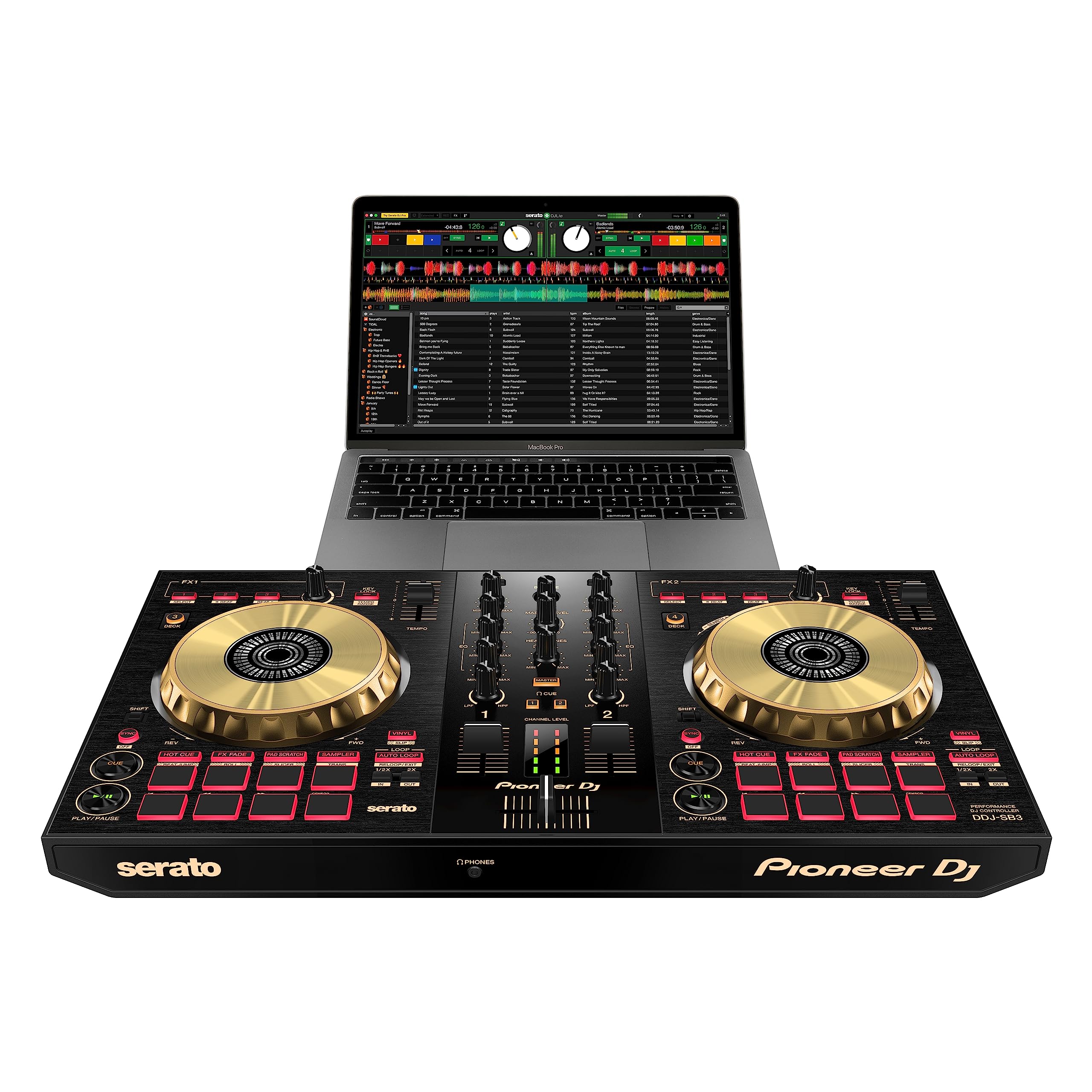 Amazon | Pioneer DJ DDJ-SB3-N 2デッキ セラート DJコントローラー 