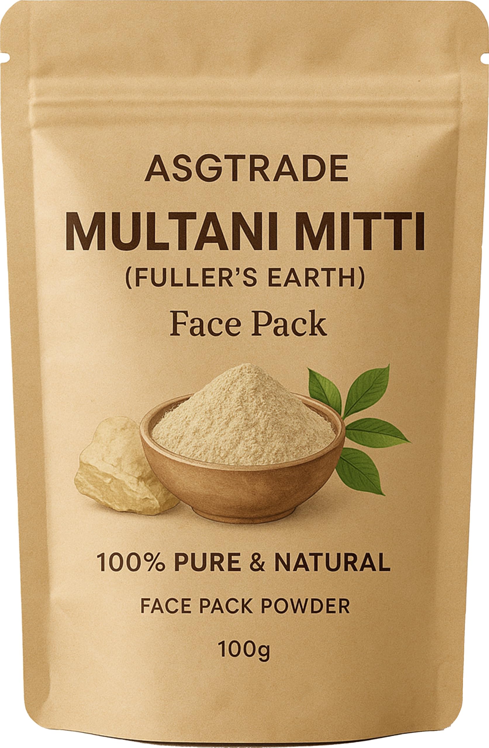 Multani Mitti Clay Powder for Face Pack and Hair Pack, Natural Organic Multani Mitti Powder Natural Fuller’s Earth for Face & Hair Packs Removes Dead Skin, Cleanses Pores, Reduces Dandruff & Scalp Itchiness Soft & Glowing Skin-image-45