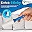 PetLovers Extra Sticky Lint Roller Mega Value Set for Pet Hair Removal, Dog and Cat Lint Remover (6 Pack Mini Refills)
