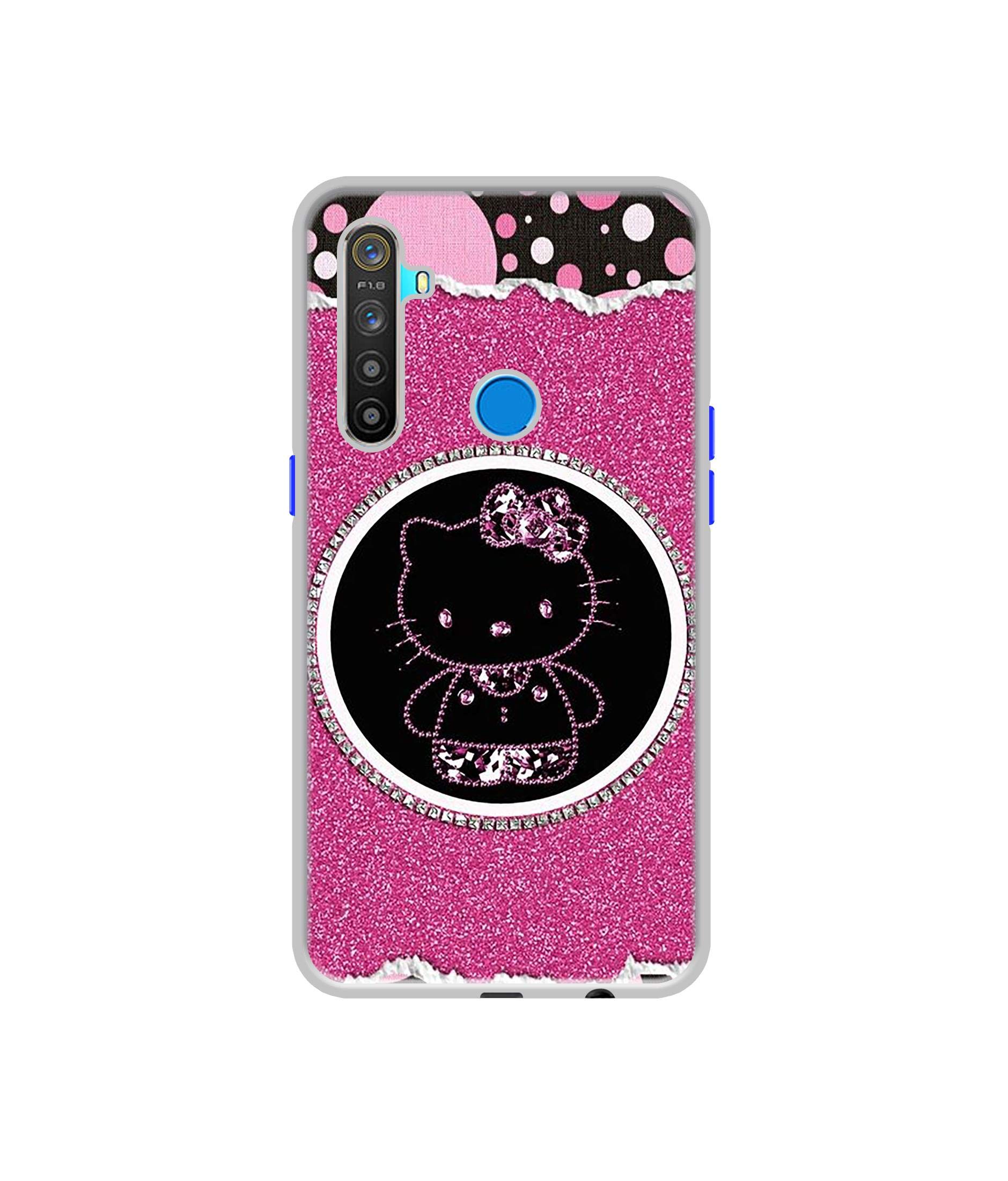 Amazon Brand - Solimo Designer Kitty with Glitter UV Printed Soft Back Case Mobile Cover for Realme 5 / Realme 5s / Realme 5i (B08549P5HH) Amazon Price History, Amazon Price Tracker