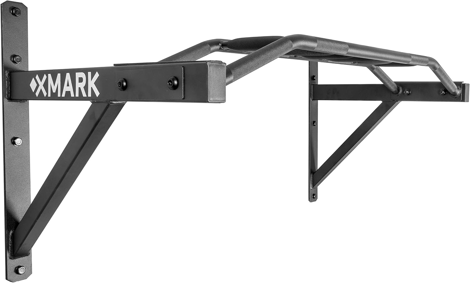 XMARK Commercial Wall Mounted Multi Grip Pull Up Bar Ranked Number 1 Men’s Health