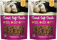 Vista 7 de N-Bone 1 bolsa de hurón suave golosinas sabor a pollo, 3 onzas