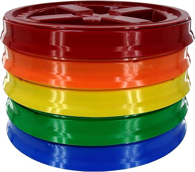 5 gallon bucket twist lid