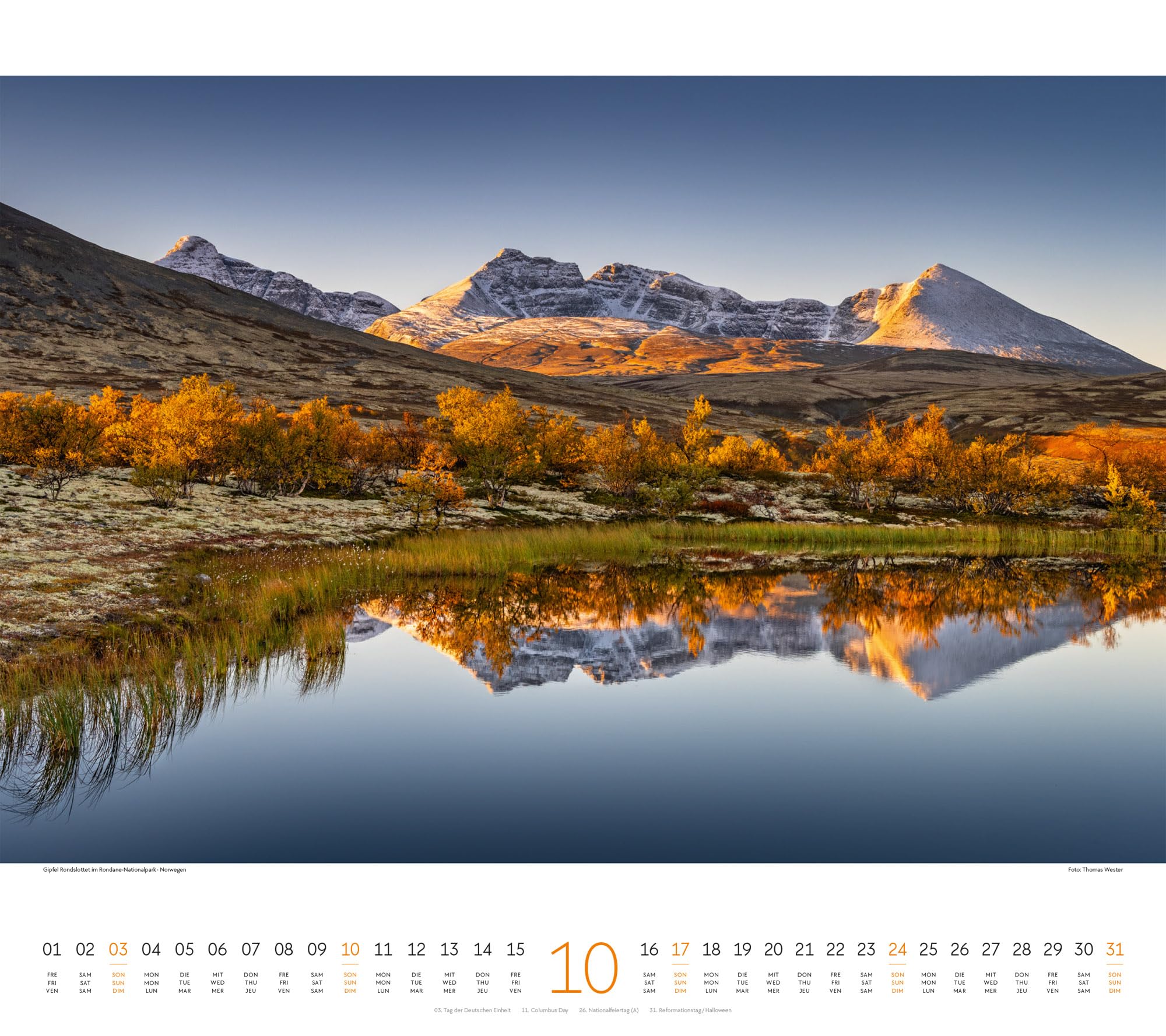 Phantastische Landschaften Kalender 2027 | Bildgewaltiger Natur-Kalender im großen Querformat (54x48 cm) | Beeindruckende Landschaften aus aller Welt