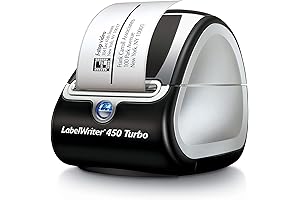 DYMO LabelWriter 450 Turbo Label Printer: High-Speed, Professional Labeling for Home and Office