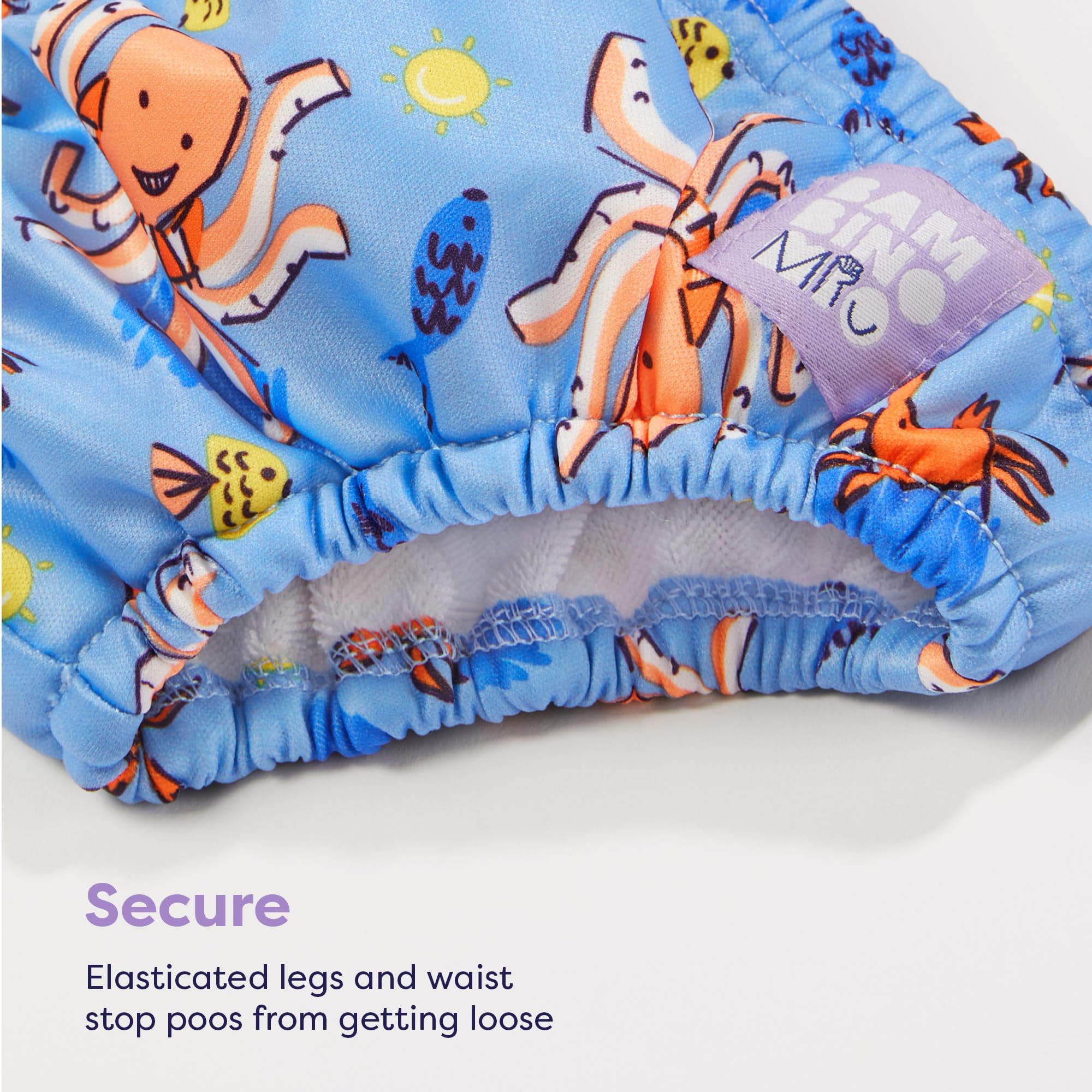 Bambino Mio Unisex Baby, Toddler Reusable Full Swim Set, 4-Piece Baby Swim Essentials with Sun Protection UPF40+ - Image 4