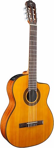 Takamine G Series GC3CE-NAT Guitarra acústica eléctrica de corte clásica, natural
