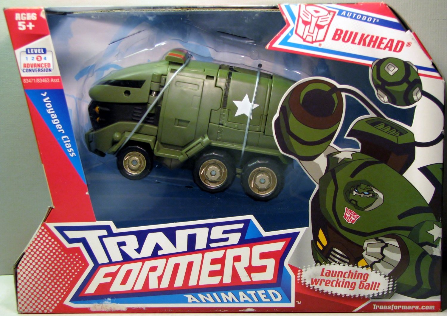 Transformers Animated Bulkhead 輸入品 Leader Class Bulkhead (Transformers, Animated, Autobot