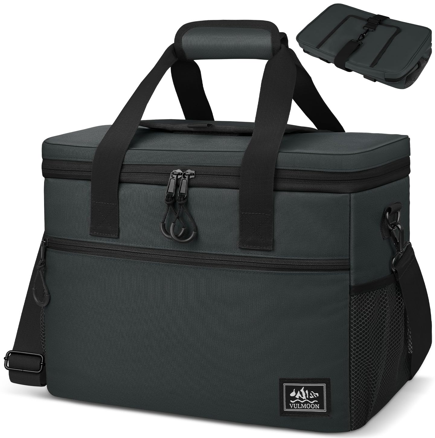 クーラーボックス 保冷バッグ 35L【900D高密度素材保冷 多層断熱 耐摩耗】…