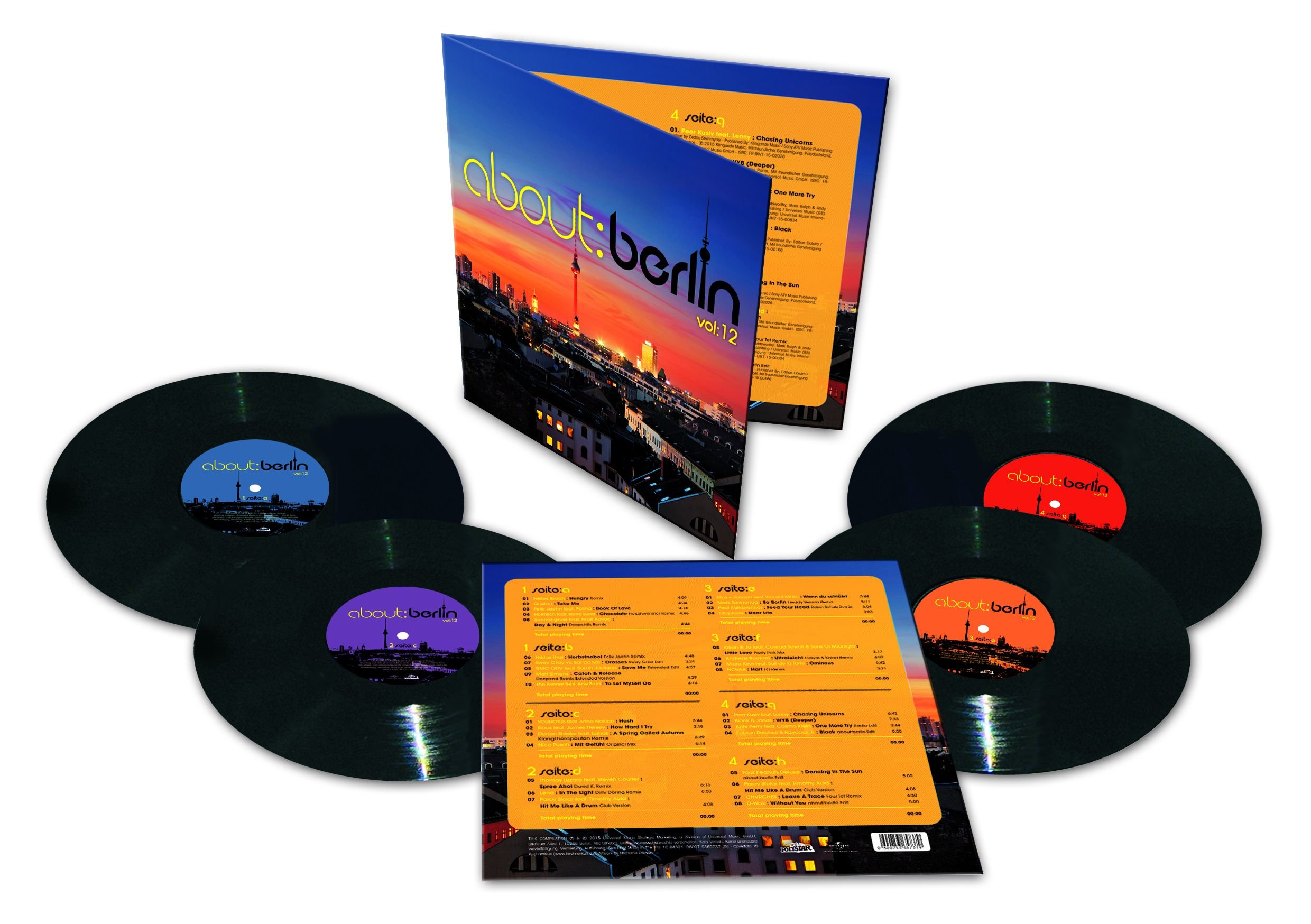 About: Berlin Vol: 12 (4fach Vinyl) [Vinyl LP]