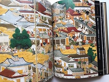洛中洛外図屏風、超希少・大判画集画、新品高級額装付 NHKが制作した8K画質の「洛中洛外図屛風 舟木本」超高精細CGより