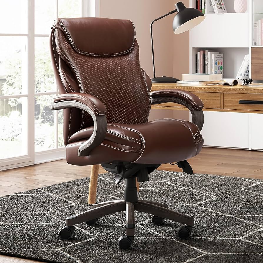 ERICさま La-Z-Boy Arcadian Ergonomic Bonded Leather Swivel Executive