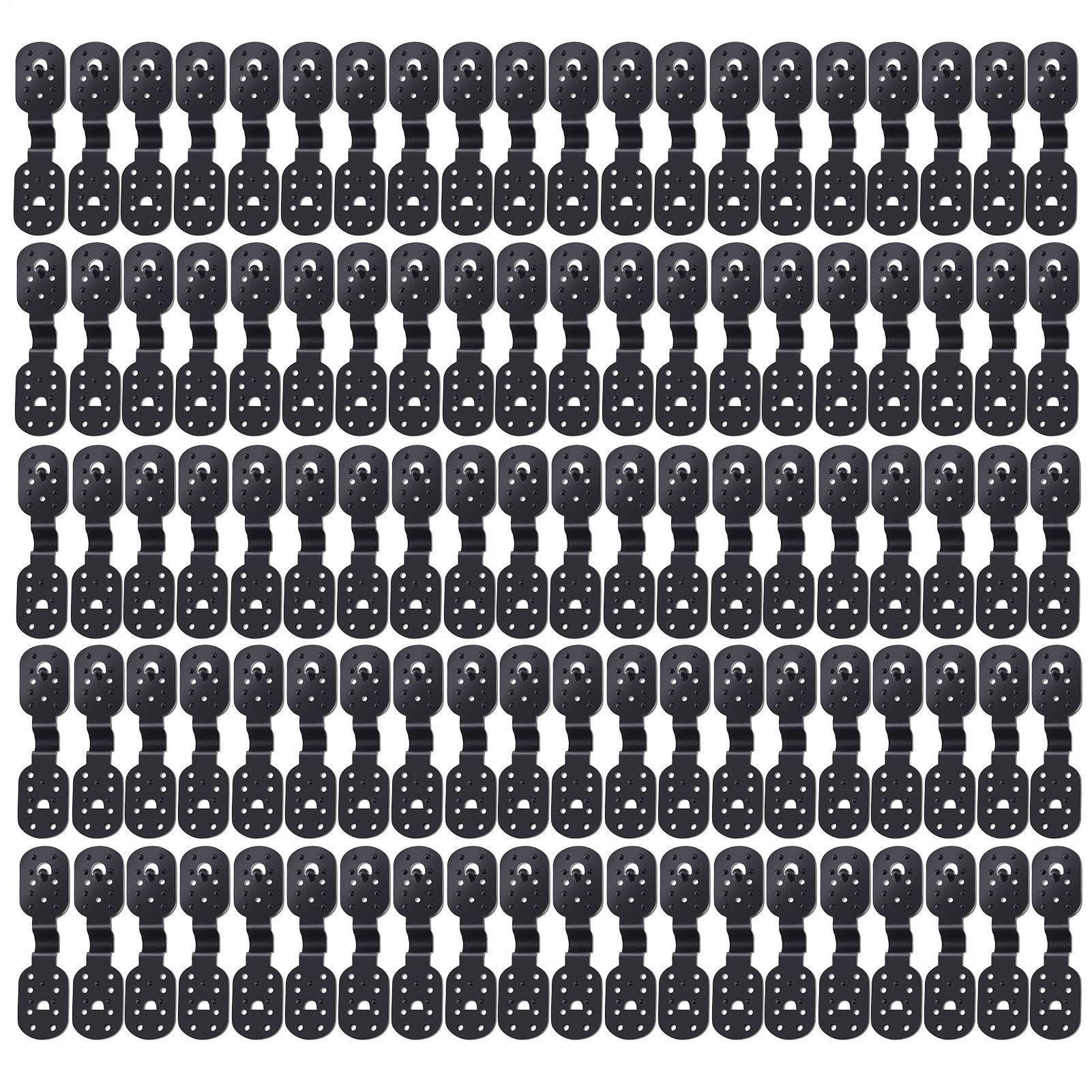 Clips de protección solar y 100 pinzas de fijación para redes de jardín en invernadero