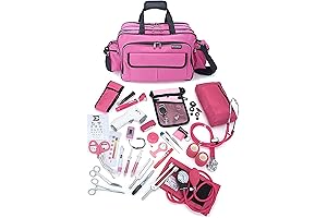 ASA TECHMED Durable Nurse Travel Bag with Nursing Supplies for Student Nurses