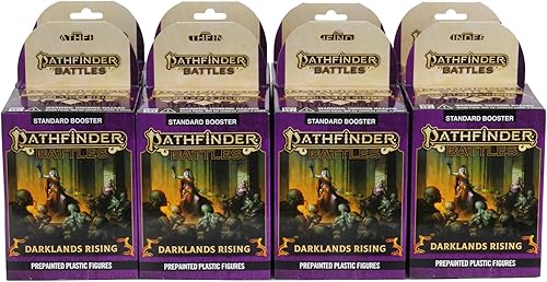 WizKids Pathfinder Battles Darklands Rising Booster Brick (8) Miniaturas RPG