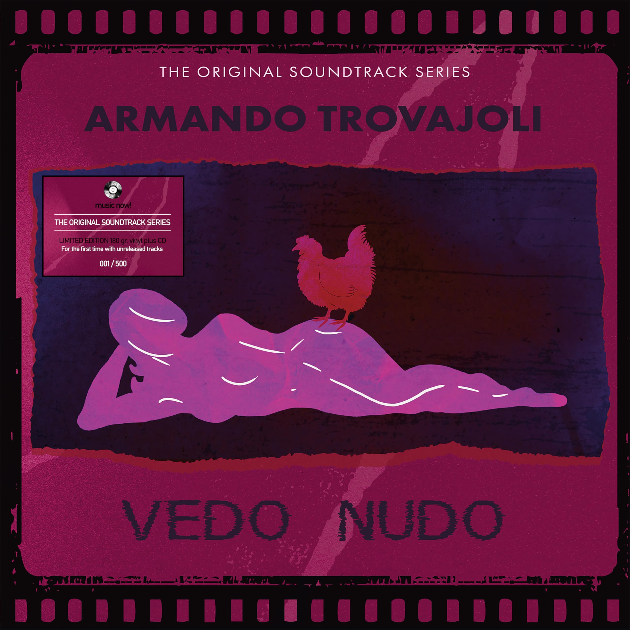 TROVAJOLI, Armando - Vedo Nudo (Soundtrack) - 180 GRAM PINK VINYL LP
