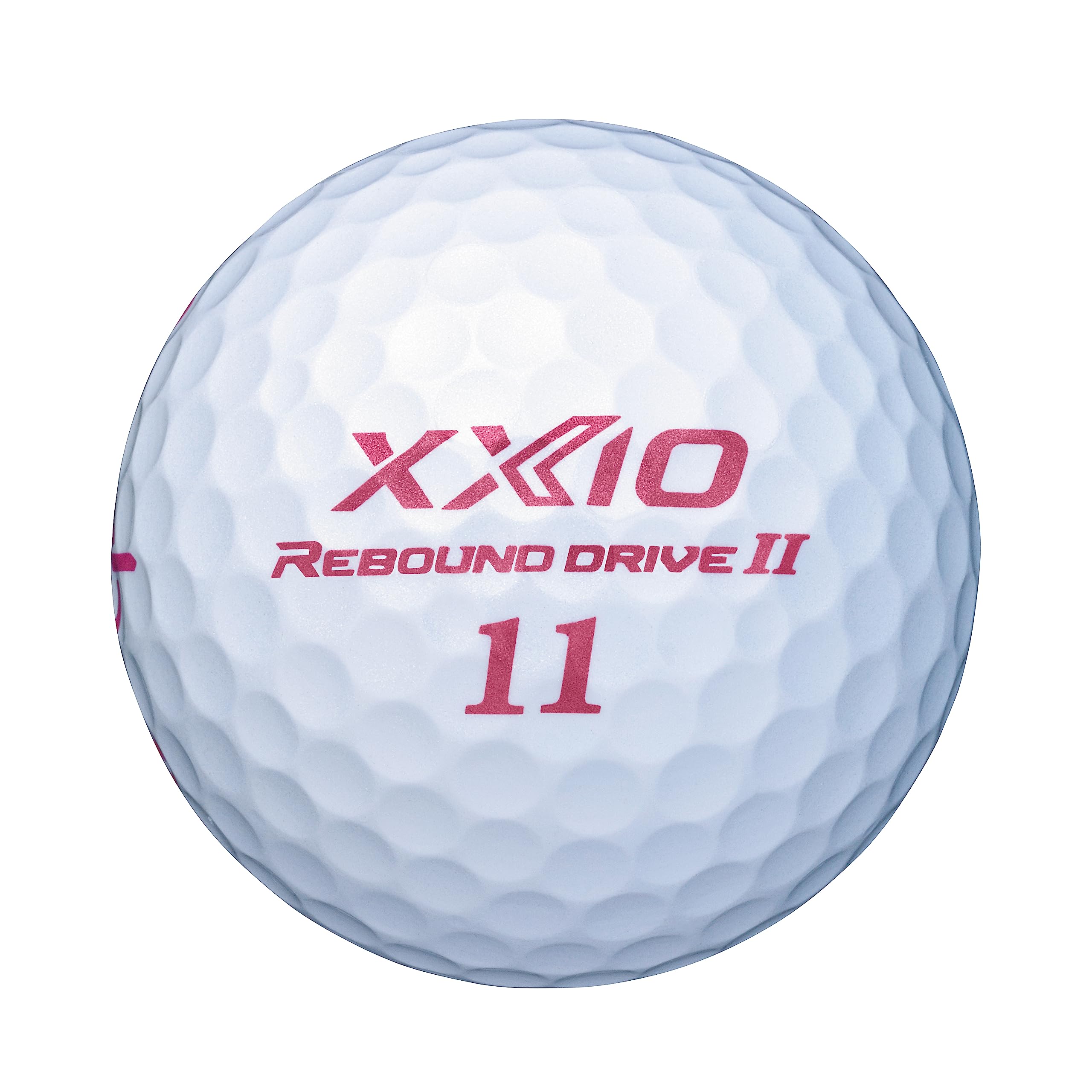 XXIO Boîte de 12 Balles de Golf Rebound Drive II Pink