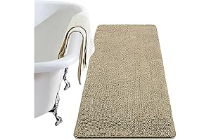 LOCHAS Bathroom Rug - Warm Up Your Bathroom with Soft and Smoothy