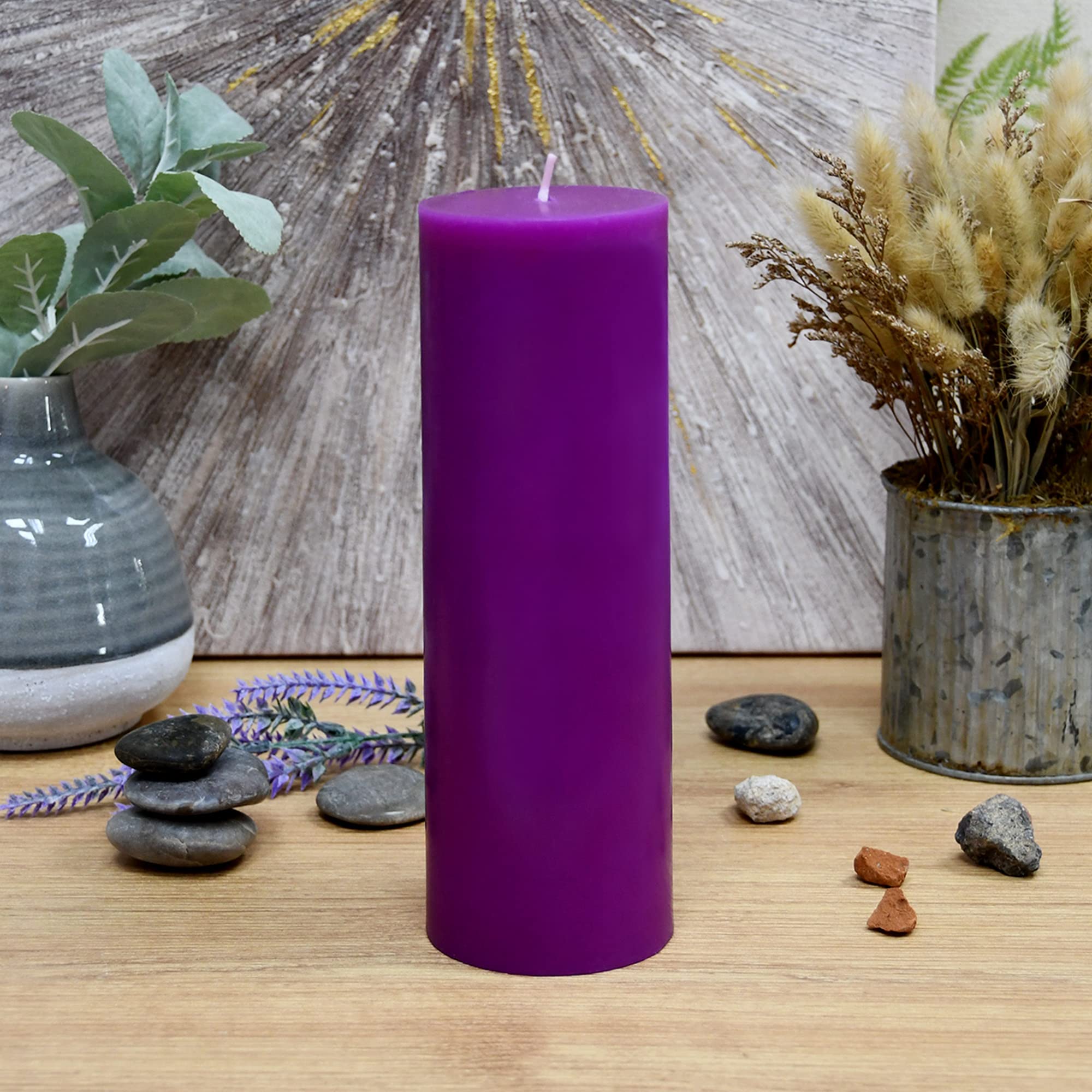 Amazon.co.jp: Zest Candle CPZ-102_12 ピラーキャンドル 12個 3インチ