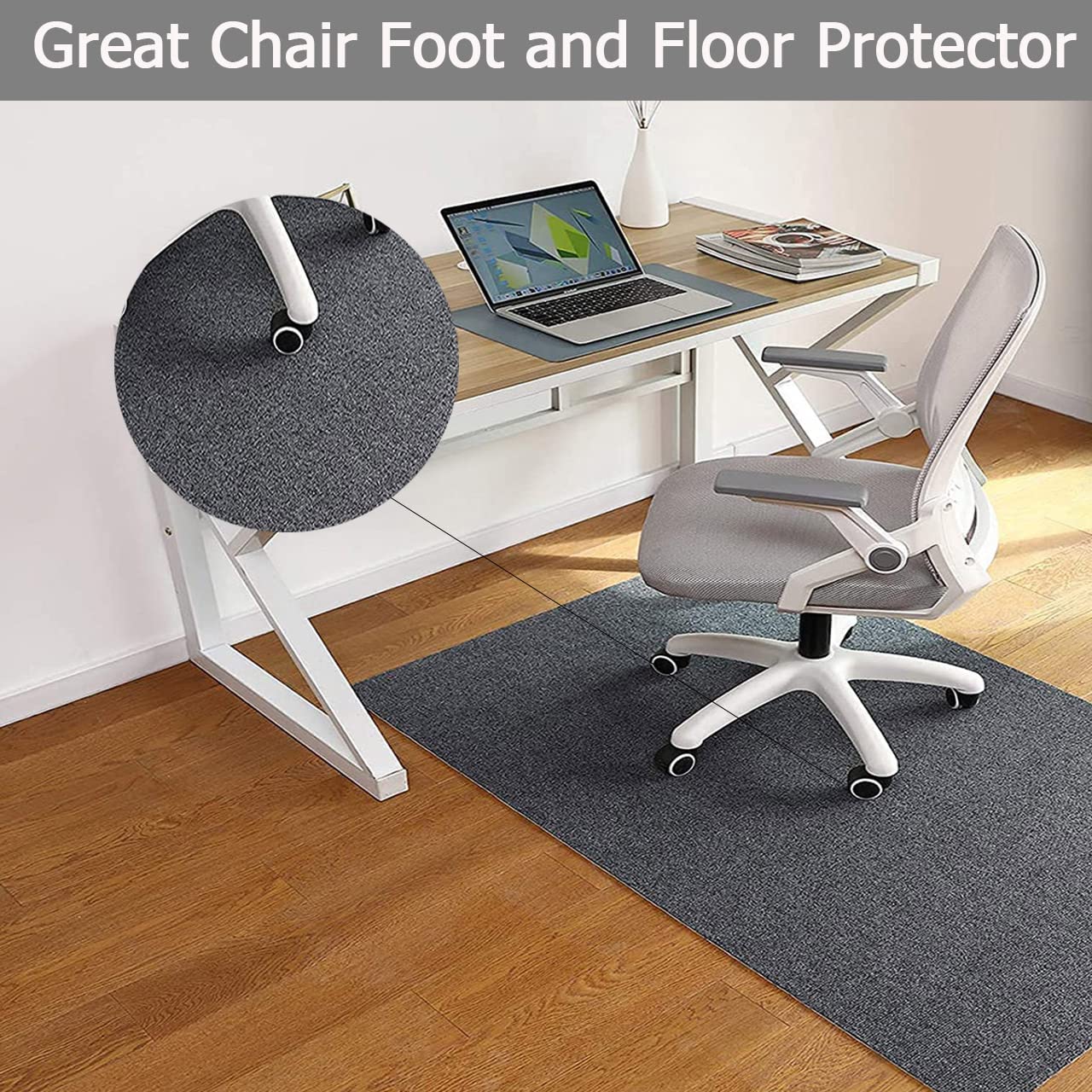 Tapis De Sol Transparent Ultra-résistant - Protection Pour Parquet, Carrelage Contre Chaises à Roulettes - 100x120 Cm