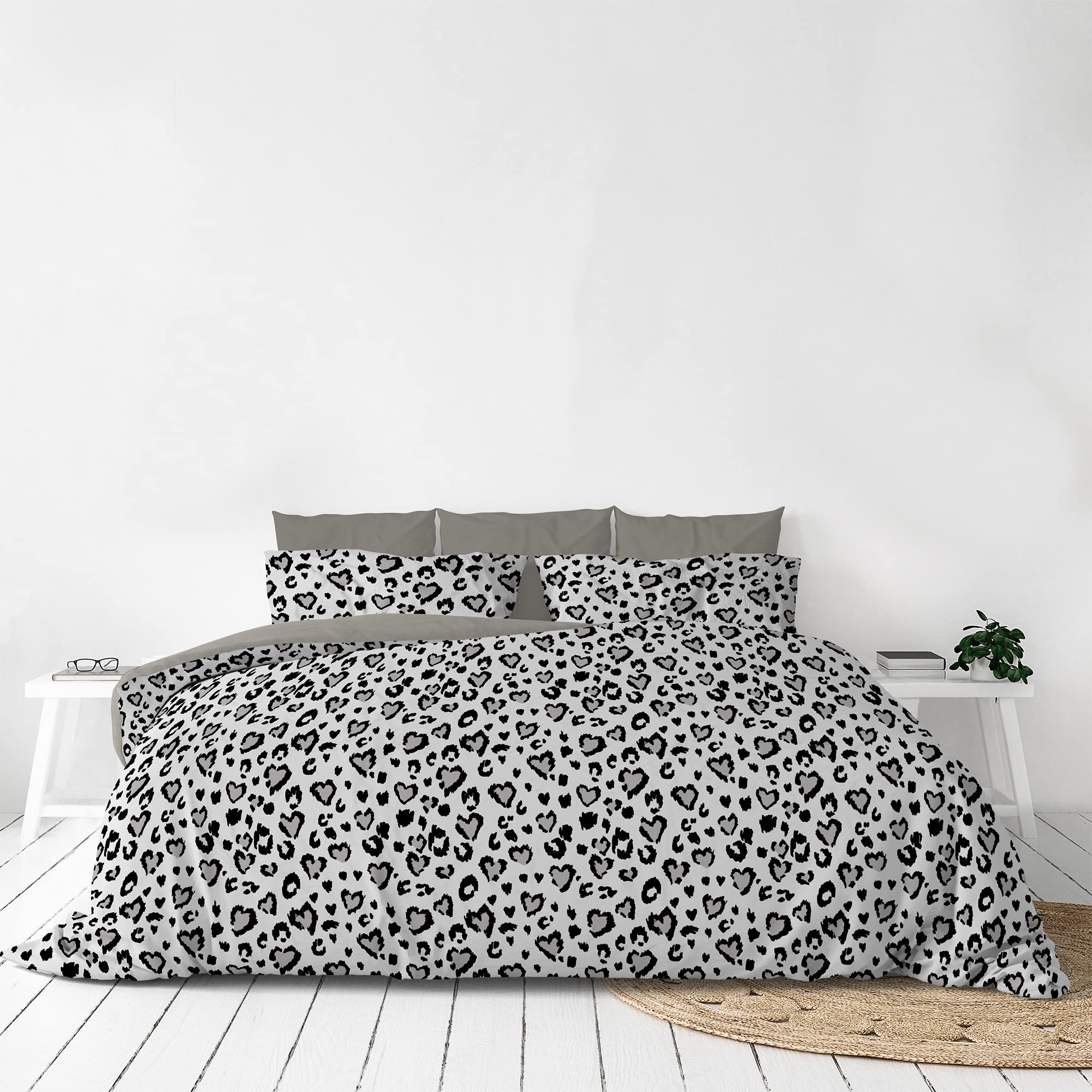Italian Bed Linen Duvet Cover Fashion, Ingrid, Double - Image 2